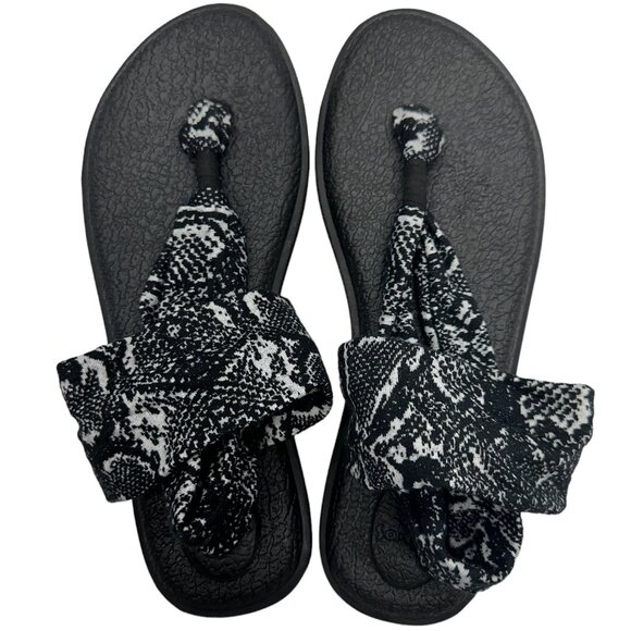 Sanuk Shoes - Sanuk Snake Print Yoga Sling 2 Sandals (8)
